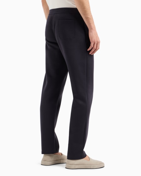 A|x Armani Exchange Cotton Double-jersey Trousers