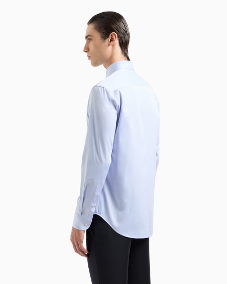 A|x Armani Exchange Cotton Twill Shirt