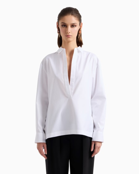 A|x Armani Exchange Cotton Twill Shirt