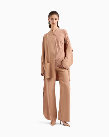 A|x Armani Exchange Cupro Jersey Jumper