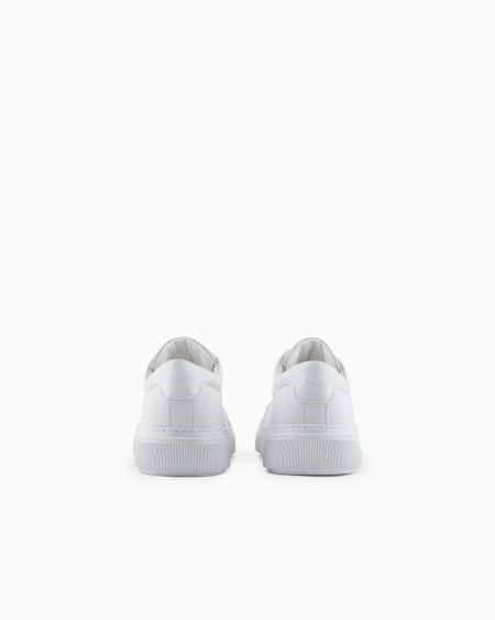 A|x Armani Exchange Deerskin Sneakers