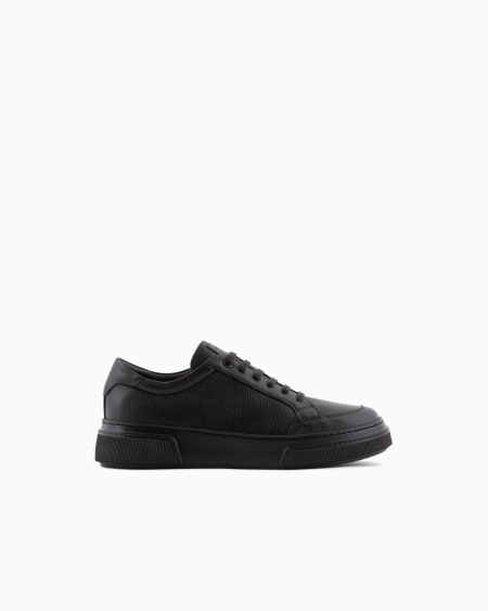 a|x armani exchange Deerskin sneakers