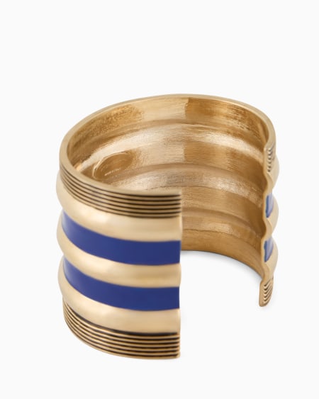 A|x Armani Exchange Enamelled Metal Bangle