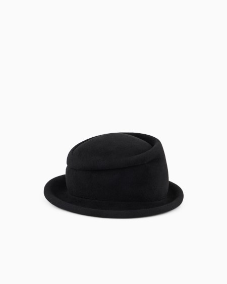 A|x Armani Exchange Felt Hat