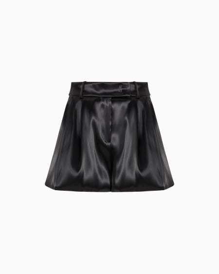 a|x armani exchange Fluid silk shorts