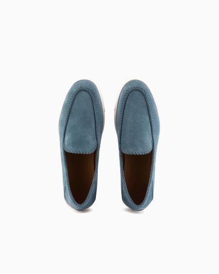 A|x Armani Exchange Galleria 3 Suede Slip-ons