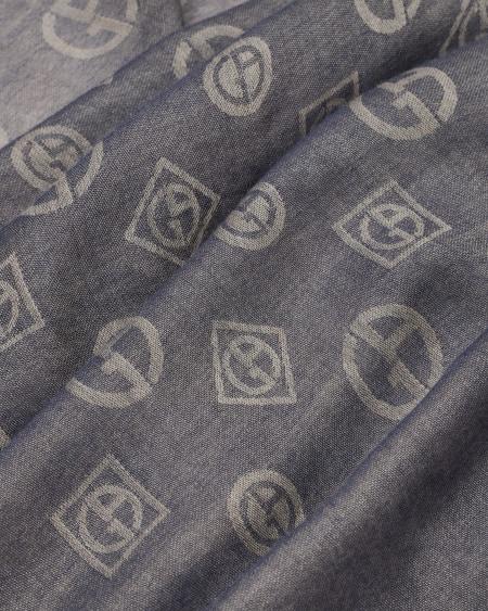 A|x Armani Exchange Jacquard Cashmere Stole