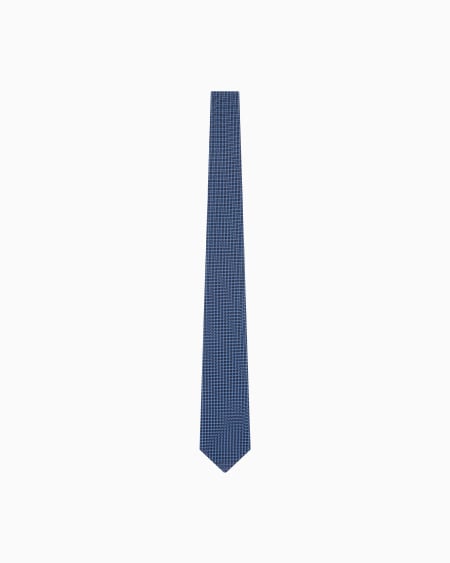 a|x armani exchange Jacquard silk tie