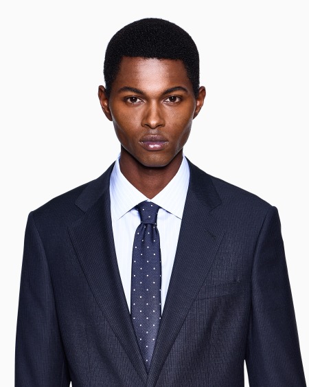 A|x Armani Exchange Jacquard Silk Tie