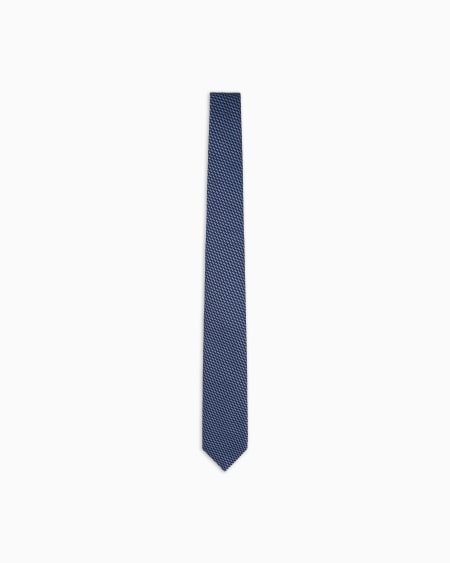 a|x armani exchange Jacquard silk tie