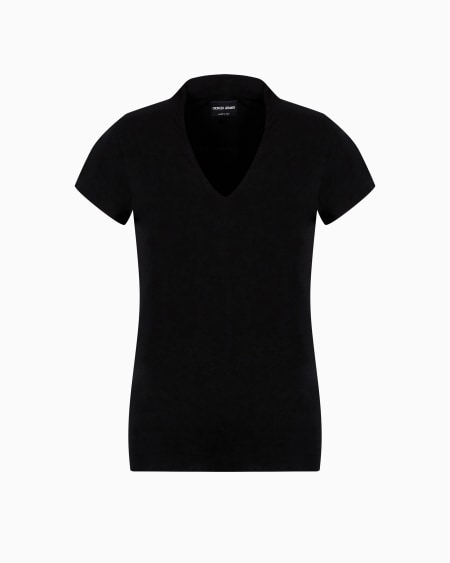 a|x armani exchange Jersey V-neck top