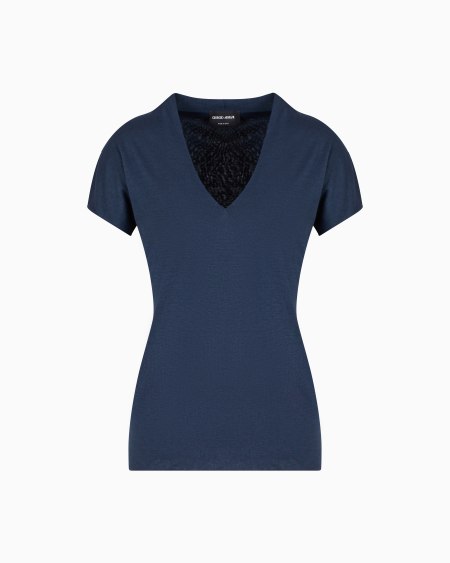 a|x armani exchange Jersey V-neck top