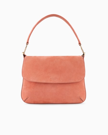 a|x armani exchange la Prima Soft medium in suede