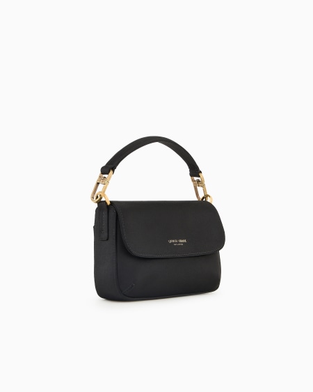 A|x Armani Exchange La Prima Soft Mini Satin Bag