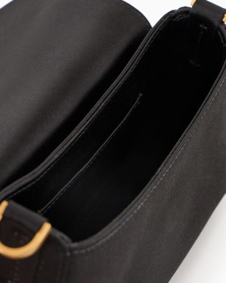 A|x Armani Exchange La Prima Soft Mini Satin Bag