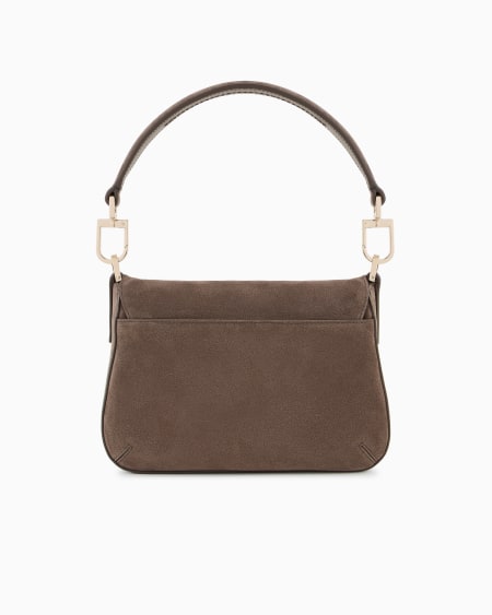 A|x Armani Exchange La Prima Soft Small In Suede