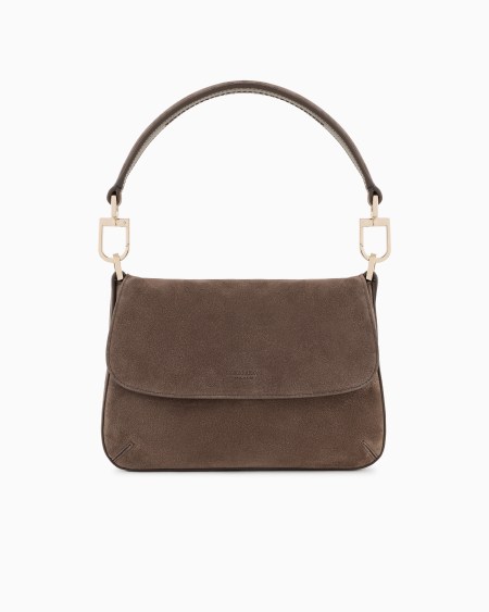 a|x armani exchange la Prima Soft small in suede a|x armani exchange la Prima Soft small in suede