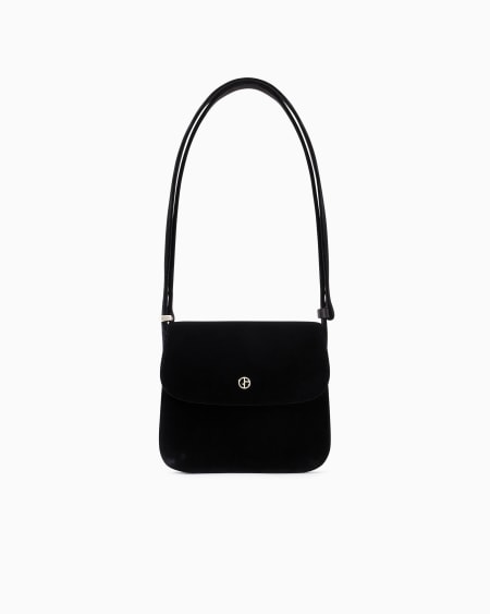 a|x armani exchange La Prima velvet bag