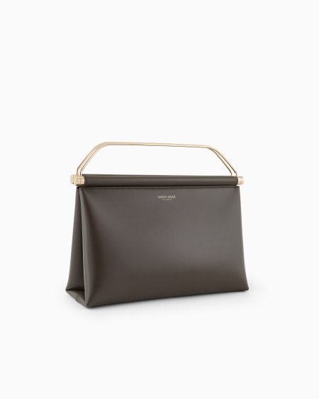 A|x Armani Exchange Large Leather Handbag