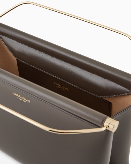 A|x Armani Exchange Large Leather Handbag