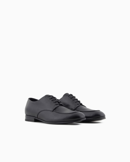A|x Armani Exchange Leather Derby Shoes