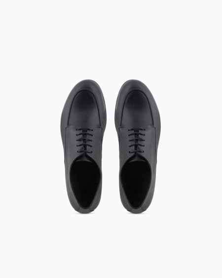 A|x Armani Exchange Leather Derby Shoes
