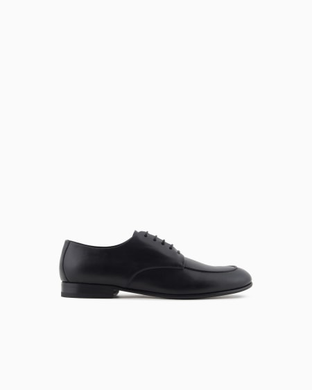 a|x armani exchange Leather Derby shoes