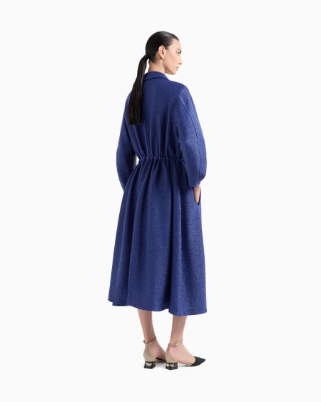 A|x Armani Exchange Lightweight Raffia Coat