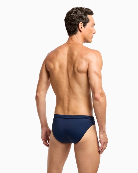 A|x Armani Exchange Logo Swimsuit