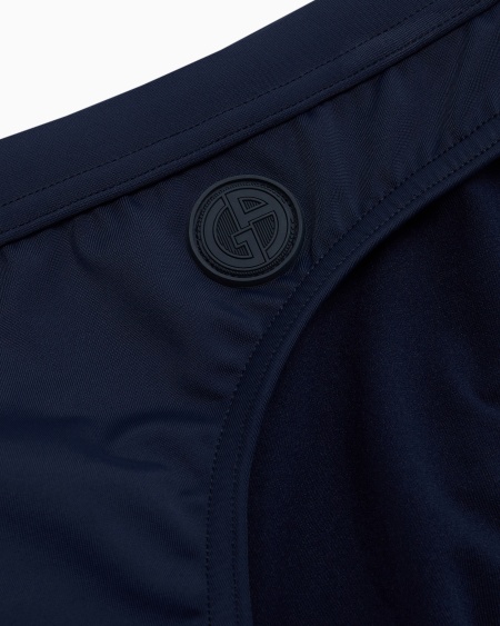 A|x Armani Exchange Logo Swimsuit