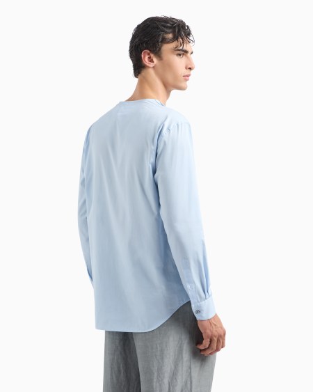 A|x Armani Exchange Luxury Cotton Twill Polo Shirt