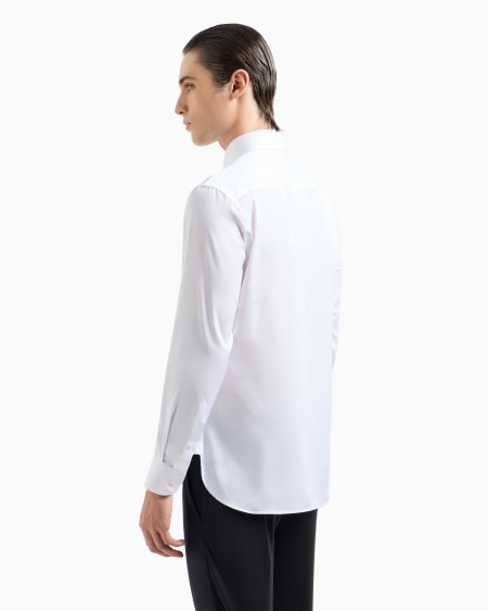 A|x Armani Exchange Luxury Cotton Twill Shirt