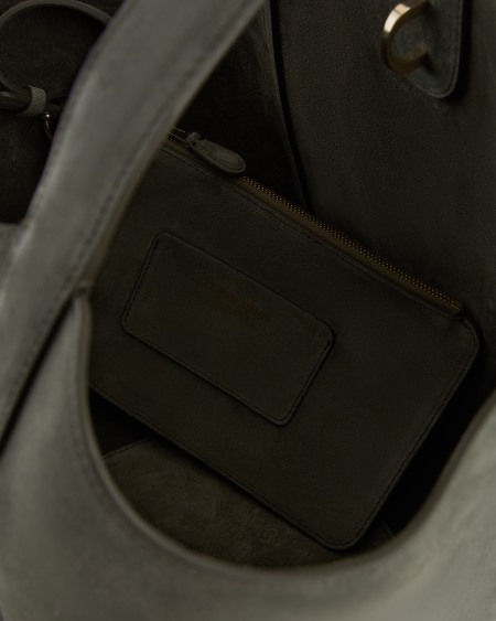 A|x Armani Exchange Medium Suede Handbag