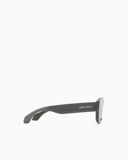A|x Armani Exchange Men’s Oval Sunglasses