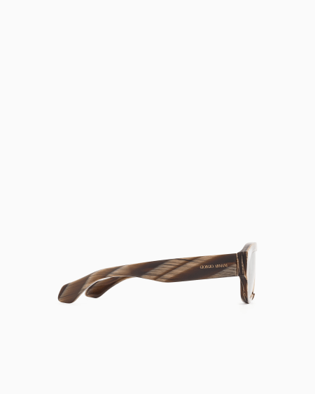 A|x Armani Exchange Men’s Oval Sunglasses