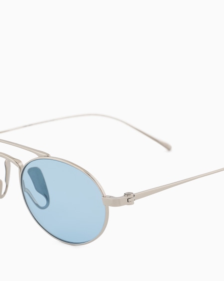 A|x Armani Exchange Men’s Oval Sunglasses