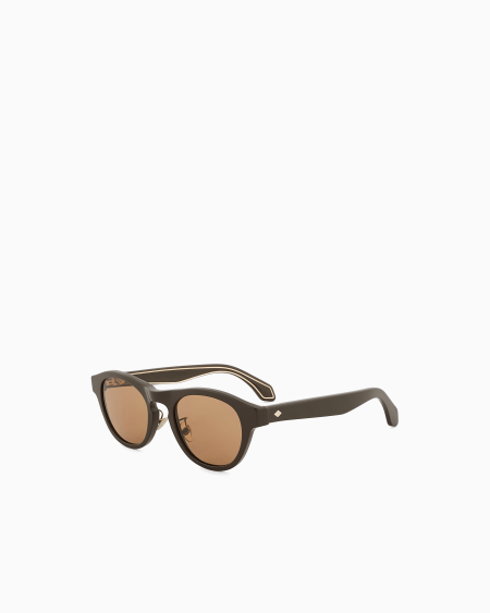 A|x Armani Exchange Men’s Oval Sunglasses