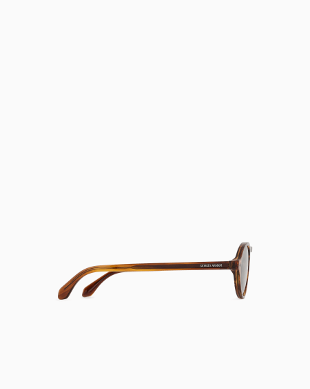 A|x Armani Exchange Men’s Oval Sunglasses