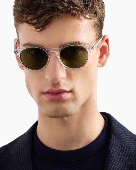 A|x Armani Exchange Men’s Panto Sunglasses