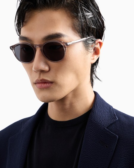 A|x Armani Exchange Men’s Panto Sunglasses