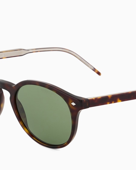 A|x Armani Exchange Men’s Panto Sunglasses