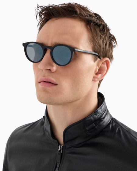 A|x Armani Exchange Men’s Panto Sunglasses