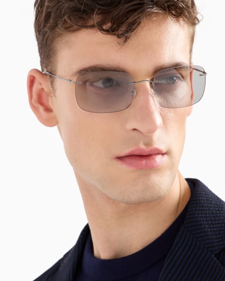 A|x Armani Exchange Men’s Pillow Sunglasses