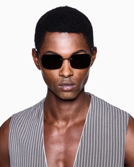 A|x Armani Exchange Men’s Pillow Sunglasses