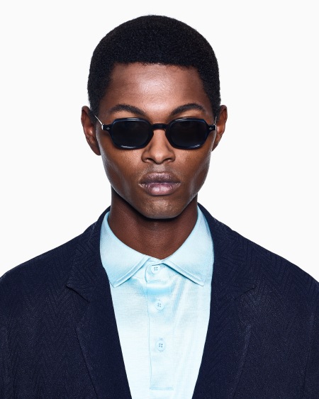 A|x Armani Exchange Men’s Rectangular Sunglasses