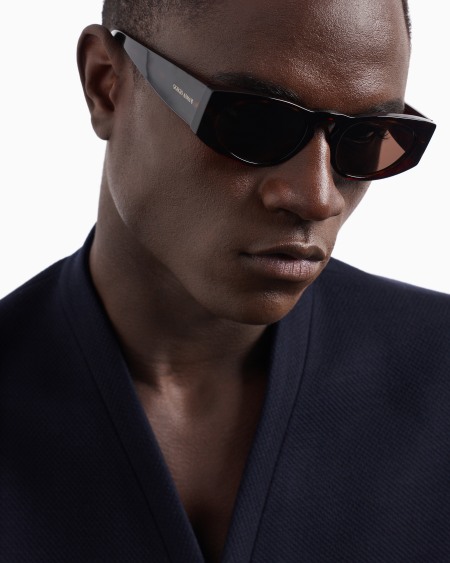 A|x Armani Exchange Men’s Rectangular Sunglasses