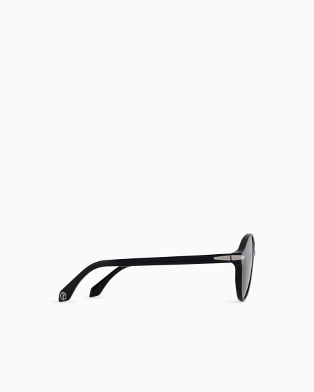 A|x Armani Exchange Men’s Round Sunglasses