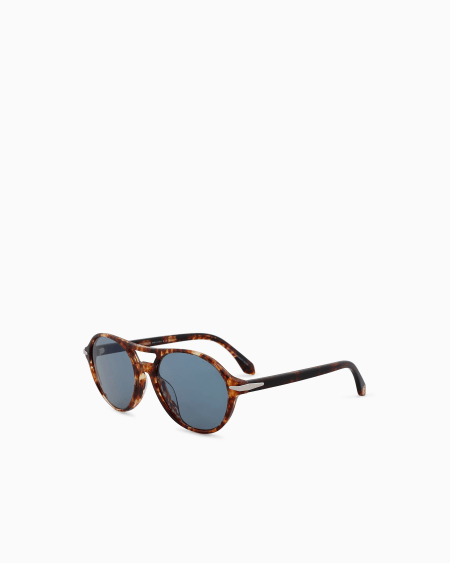 A|x Armani Exchange Men’s Round Sunglasses