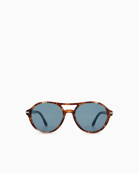 a|x armani exchange Men’s round sunglasses