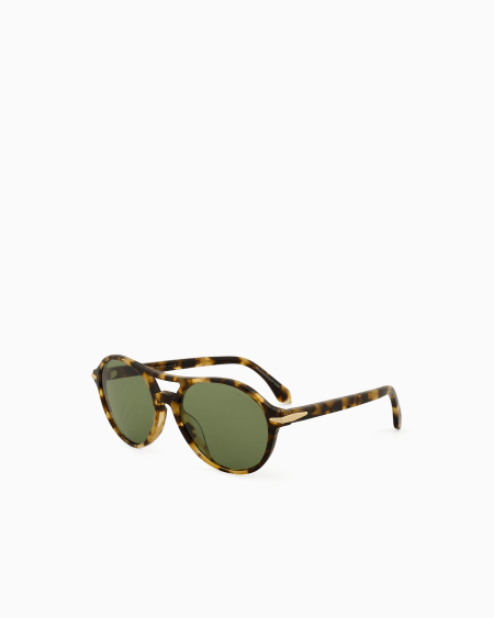 A|x Armani Exchange Men’s Round Sunglasses